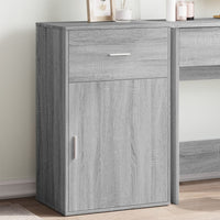 Thumbnail for Beistellschrank Grau Sonoma 56,5x39x90 cm Holzwerkstoff