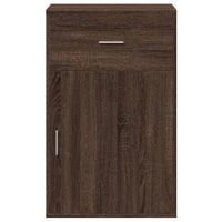 Thumbnail for Beistellschrank Braun Eichen-Optik 56,5x39x90 cm Holzwerkstoff