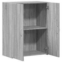 Thumbnail for Aktenschrank Grau Sonoma 60x32x77,5 cm Holzwerkstoff