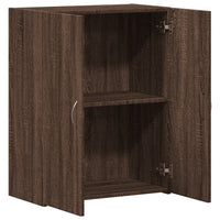 Thumbnail for Aktenschrank Braun Eichen-Optik 60x32x77,5 cm Holzwerkstoff