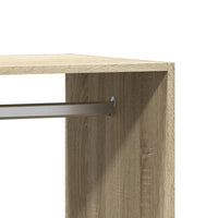 Thumbnail for Kleiderschrank Sonoma-Eiche 77x48x102 cm Holzwerkstoff