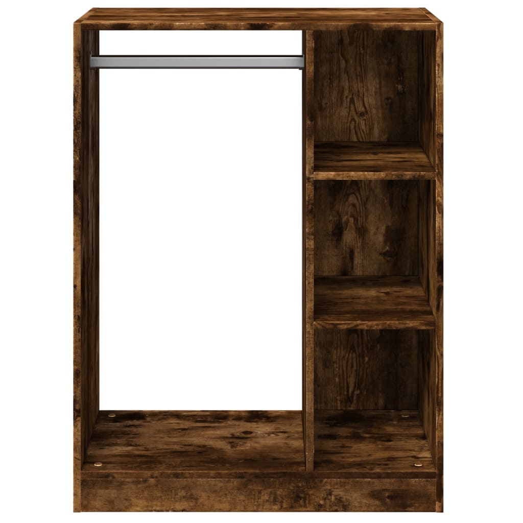 Kleiderschrank Räuchereiche 77x48x102 cm Holzwerkstoff