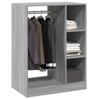 Thumbnail for Kleiderschrank Grau Sonoma 77x48x102 cm Holzwerkstoff