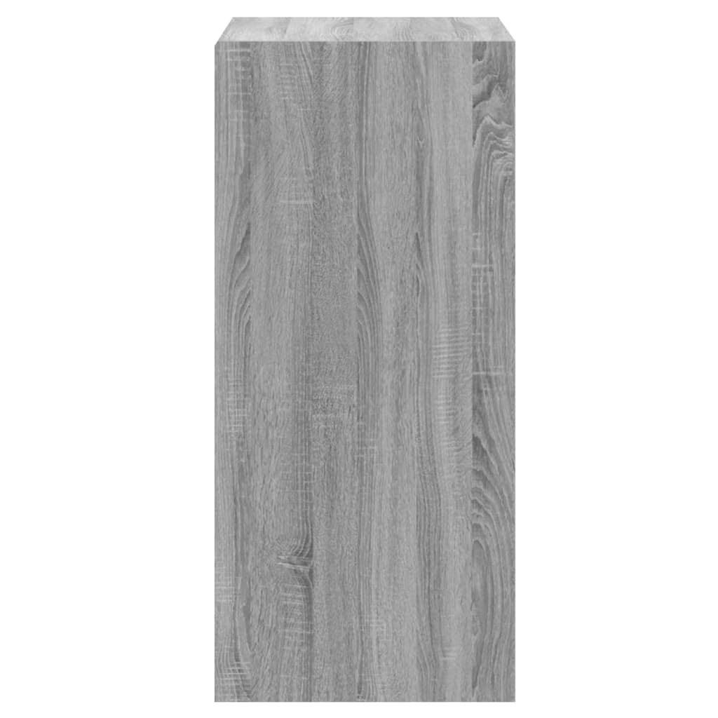 Kleiderschrank Grau Sonoma 77x48x102 cm Holzwerkstoff