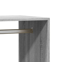 Thumbnail for Kleiderschrank Grau Sonoma 77x48x102 cm Holzwerkstoff