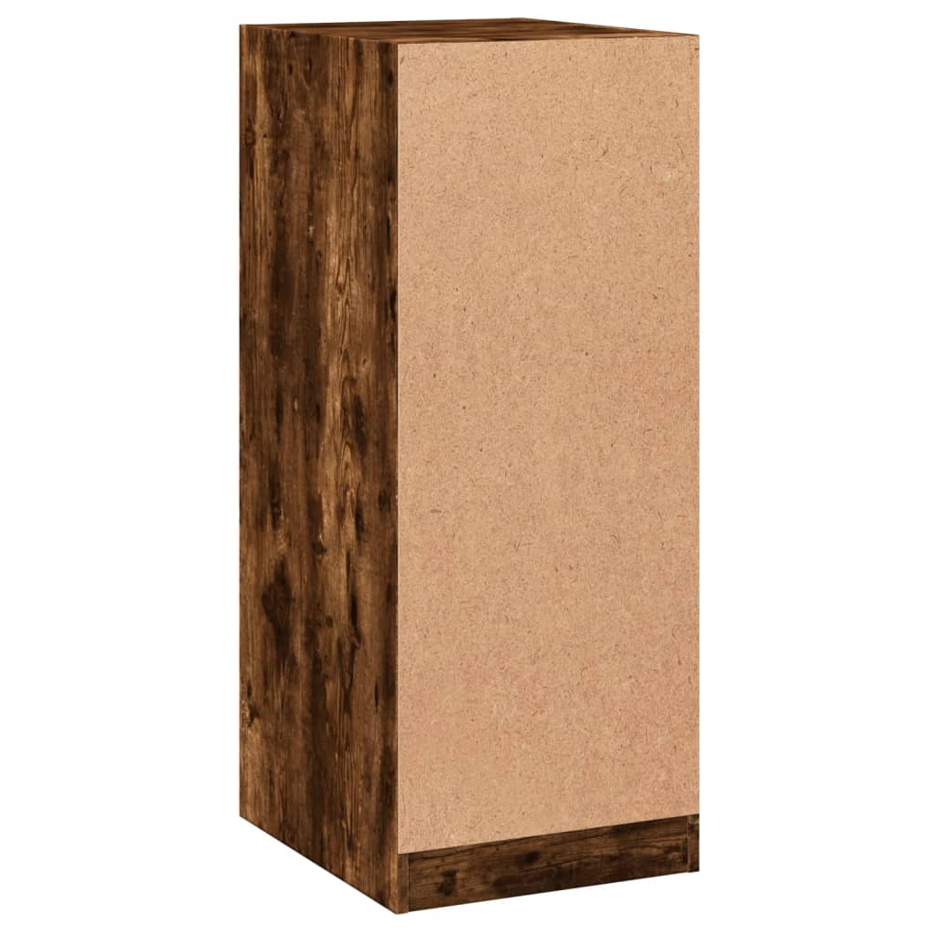 Kleiderschrank Räuchereiche 48x41x102 cm Holzwerkstoff