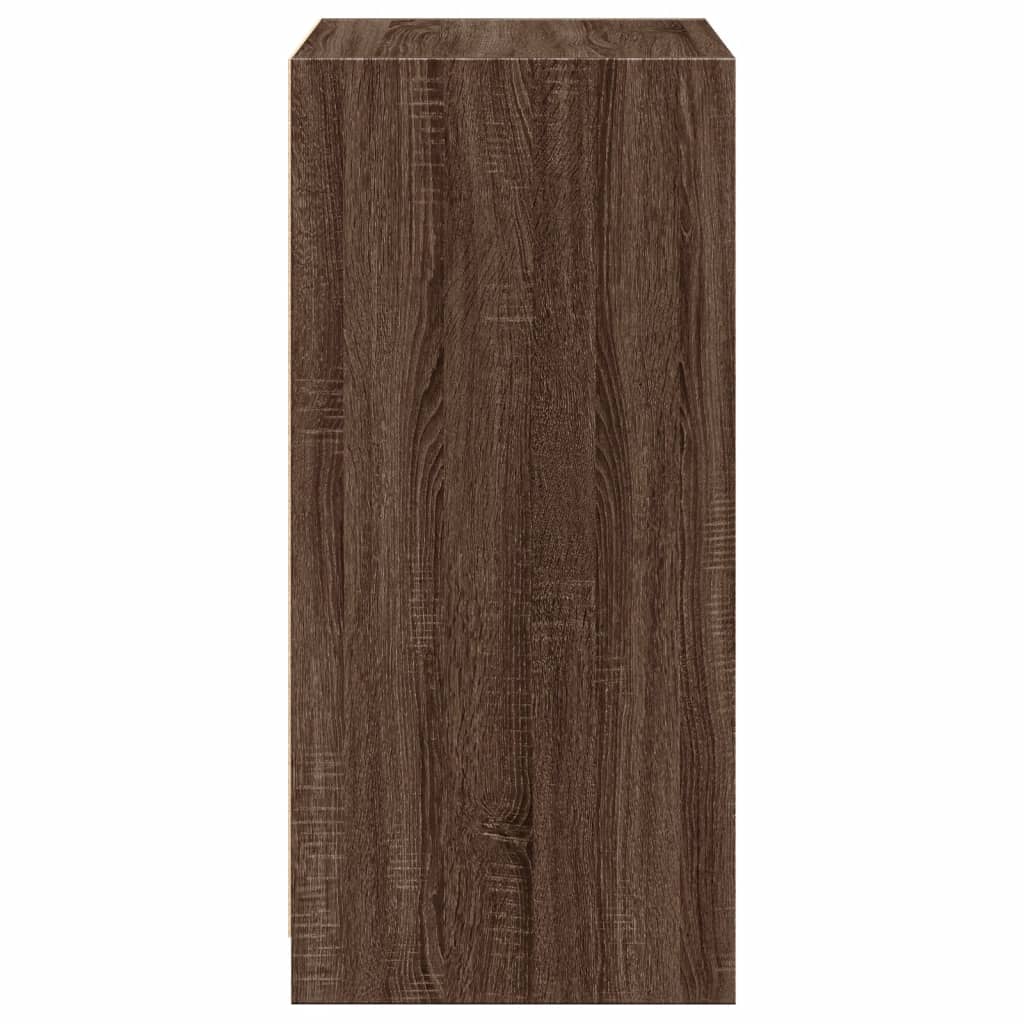 Kleiderschrank Braun Eichen-Optik 48x41x102 cm Holzwerkstoff