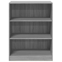 Thumbnail for Kleiderschrank Grau Sonoma 77x48x102 cm Holzwerkstoff