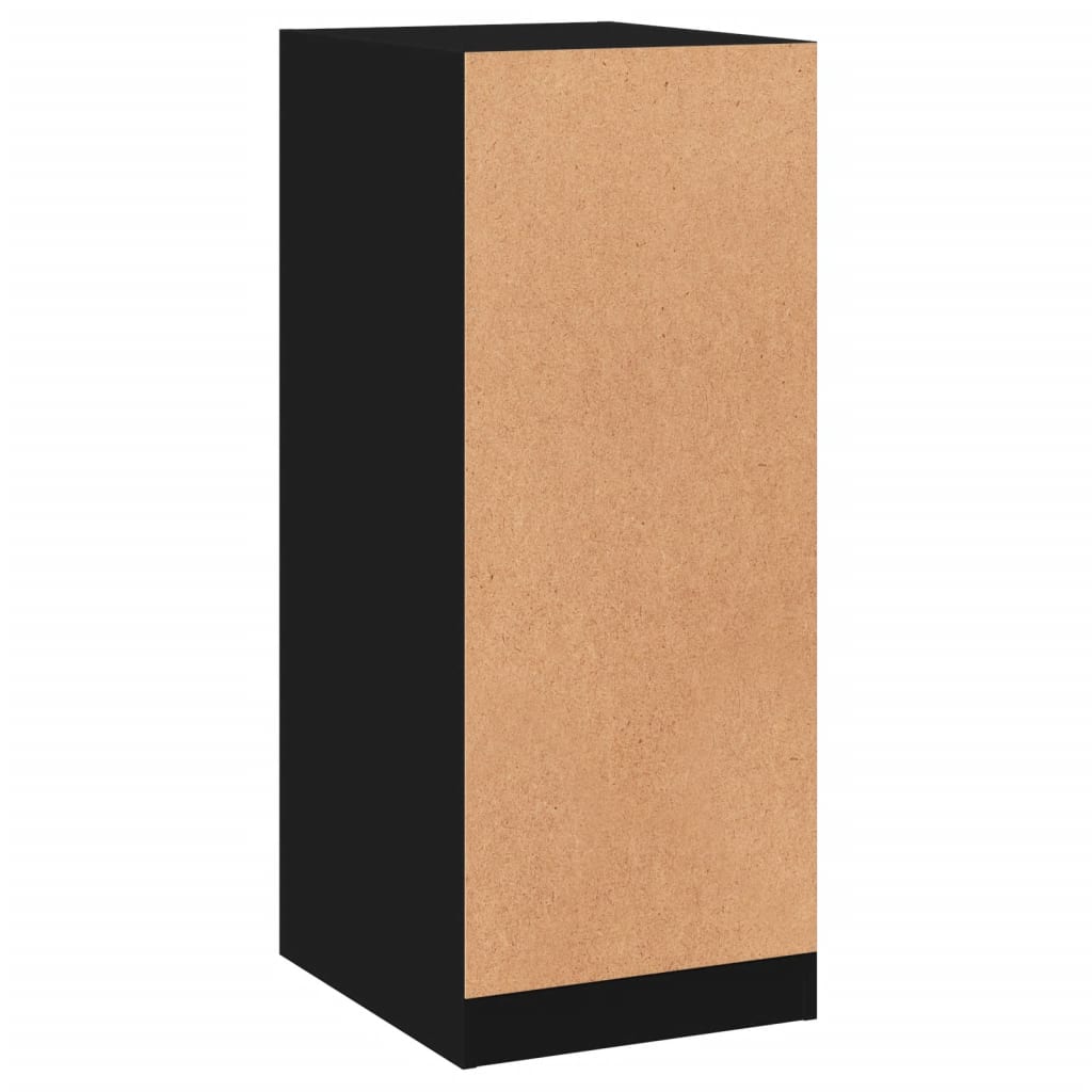 Kleiderschrank Schwarz 48x41x102 cm Holzwerkstoff