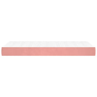 Thumbnail for Taschenfederkernmatratze Rosa 120x190x20 cm Samt