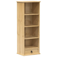 Thumbnail for CD-Schrank Corona 40x30x110 cm Massivholz Kiefer
