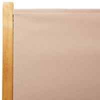 Thumbnail for Gartenstühle Verstellbar 4 Stk. Taupe Stoff und Massivholz