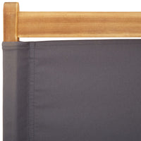 Thumbnail for Gartenstühle 8 Stk. Klappbar Anthrazit Stoff und Massivholz