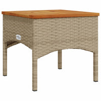 Thumbnail for 3-tlg. Garten-Sofagarnitur mit Kissen Beige Poly Rattan