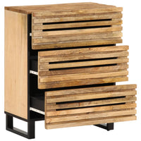 Thumbnail for Sideboard 2 Stk. 60x34x75 cm Raues Massivholz Mango