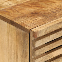 Thumbnail for Sideboard 2 Stk. 60x34x75 cm Raues Massivholz Mango