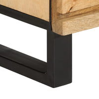 Thumbnail for Sideboard 2 Stk. 60x34x75 cm Raues Massivholz Mango