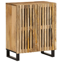 Thumbnail for Sideboard 3 Stk. 60x34x75 cm Raues Massivholz Mango