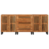 Thumbnail for Sideboard 3 Stk. 60x34x75 cm Massivholz Akazie