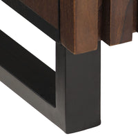 Thumbnail for Sideboard 3 Stk. 60x34x75 cm Massivholz Mango