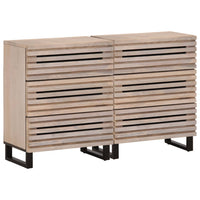 Thumbnail for Sideboard 2 Stk. 60x34x75 cm Massivholz Mango