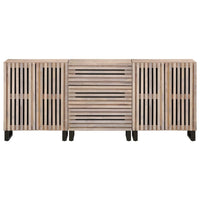 Thumbnail for Sideboard 3 Stk. 60x34x75 cm Massivholz Mango