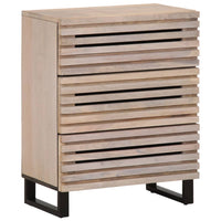 Thumbnail for Sideboard 3 Stk. 60x34x75 cm Massivholz Mango