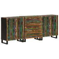 Thumbnail for Sideboard 3 Stk. 60x34x75 cm Massivholz Akazie