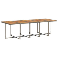 Thumbnail for 15-tlg. Garten-Essgruppe mit Kissen Grau Poly Rattan