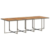 Thumbnail for 15-tlg. Garten-Essgruppe mit Kissen Grau Poly Rattan