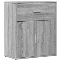 Thumbnail for Sideboards 2 Stk. Grau Sonoma-Eiche 60x31x70 cm Holzwerkstoff