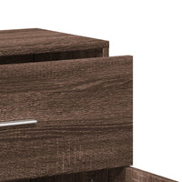 Thumbnail for Sideboards 2 Stk. Braun Eichen-Optik 60x31x70 cm Holzwerkstoff