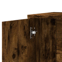 Thumbnail for Sideboards 2 Stk. Räuchereiche 60x31x70 cm Holzwerkstoff