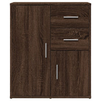 Thumbnail for Sideboards 2 Stk. Braun Eichen-Optik 60x31x70 cm Holzwerkstoff