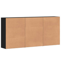 Thumbnail for Sideboards 3 Stk. Schwarz 60x31x84 cm Holzwerkstoff