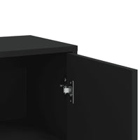 Thumbnail for Sideboards 3 Stk. Schwarz 60x31x84 cm Holzwerkstoff