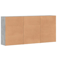 Thumbnail for Sideboards 3 Stk. Betongrau 60x31x84 cm Holzwerkstoff