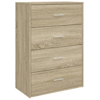 Thumbnail for Sideboards 2 Stk. Sonoma-Eiche 60x31x84 cm Holzwerkstoff