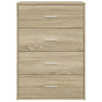 Thumbnail for Sideboards 2 Stk. Sonoma-Eiche 60x31x84 cm Holzwerkstoff