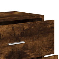Thumbnail for Sideboards 2 Stk. Räuchereiche 60x31x84 cm Holzwerkstoff