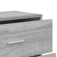 Thumbnail for Sideboards 2 Stk. Grau Sonoma 60x31x84 cm Holzwerkstoff