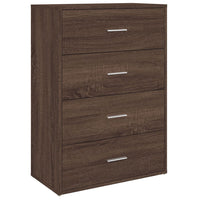 Thumbnail for Sideboards 2 Stk. Braun Eichen-Optik 60x31x84 cm Holzwerkstoff