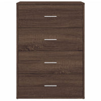 Thumbnail for Sideboards 2 Stk. Braun Eichen-Optik 60x31x84 cm Holzwerkstoff