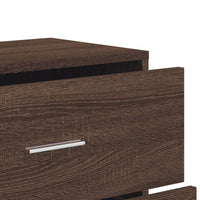 Thumbnail for Sideboards 2 Stk. Braun Eichen-Optik 60x31x84 cm Holzwerkstoff