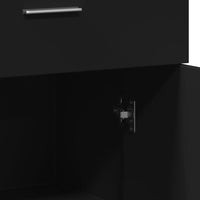 Thumbnail for Sideboards 2 Stk. Schwarz 60x30x84 cm Holzwerkstoff