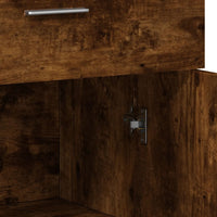Thumbnail for Sideboards 2 Stk. Räuchereiche 60x30x84 cm Holzwerkstoff