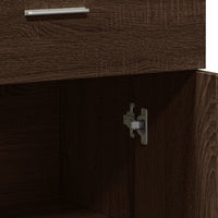 Thumbnail for Sideboards 2 Stk. Braun Eichen-Optik 60x30x84 cm Holzwerkstoff