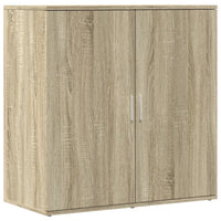 Thumbnail for Sideboards 2 Stk. Sonoma-Eiche 79x38x80 cm Holzwerkstoff