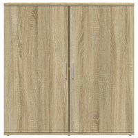 Thumbnail for Sideboards 2 Stk. Sonoma-Eiche 79x38x80 cm Holzwerkstoff