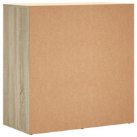 Thumbnail for Sideboards 2 Stk. Sonoma-Eiche 79x38x80 cm Holzwerkstoff